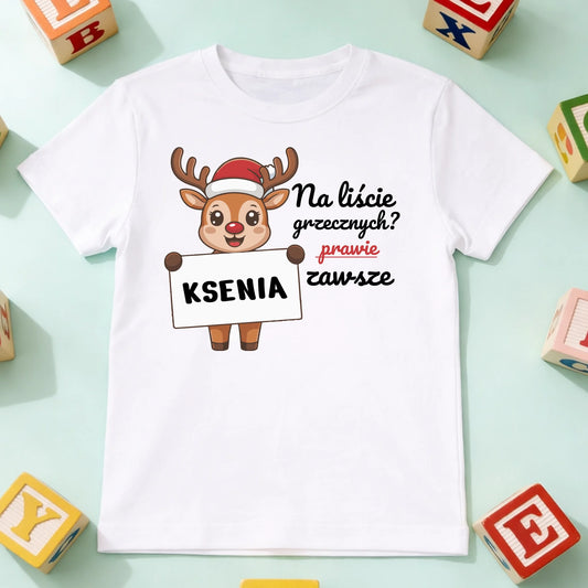 koszulka dziecko biala przód