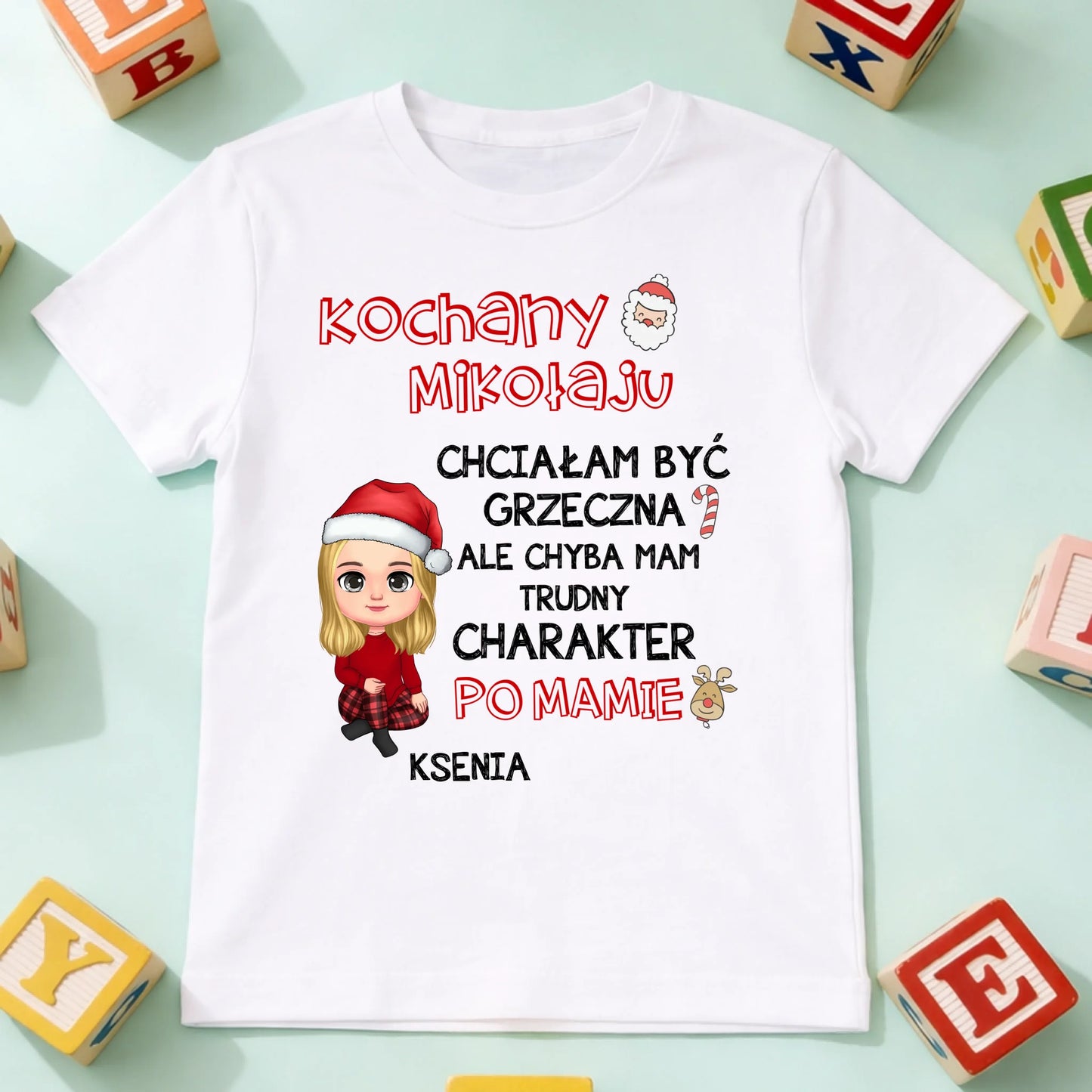 koszulka dziecko biala przód