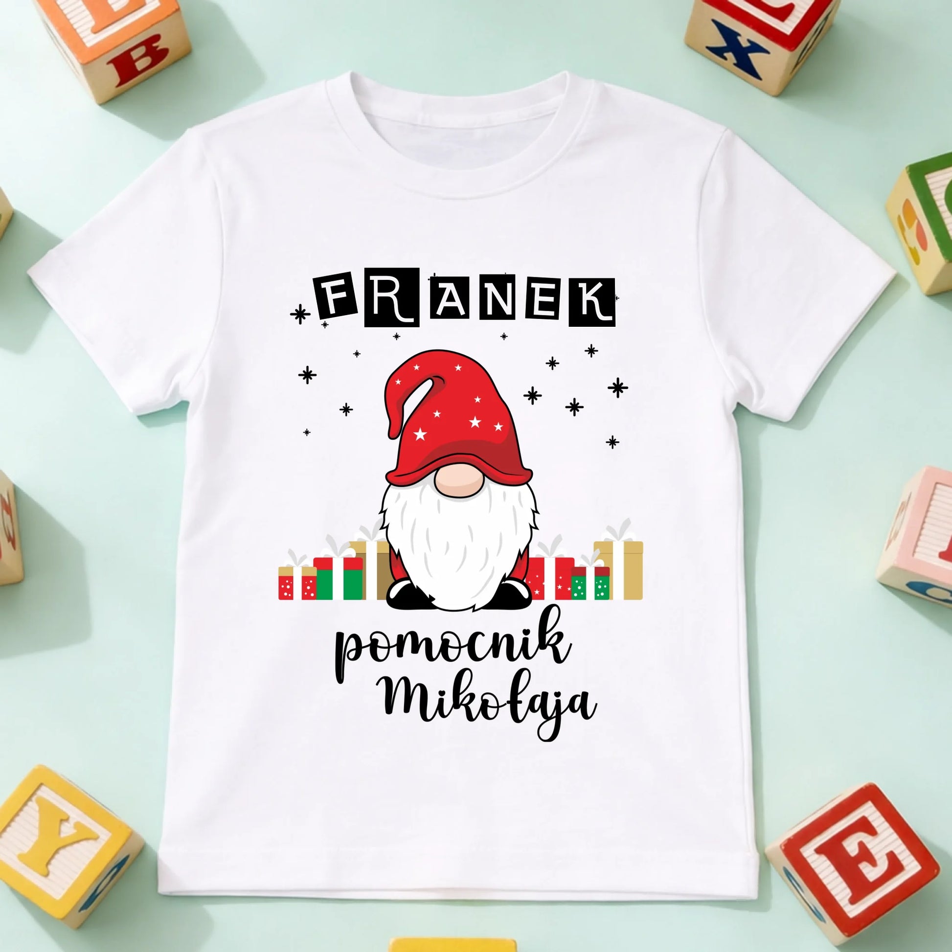 koszulka dziecko biala przód