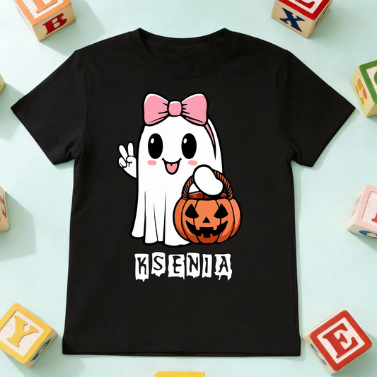 koszulka dziecko czarna przód