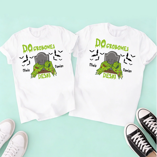 męska + damska biała