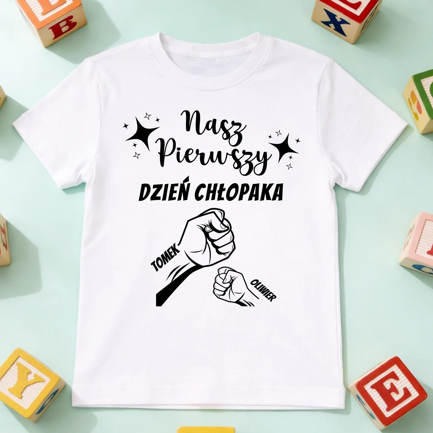 koszulka dziecko biala przód