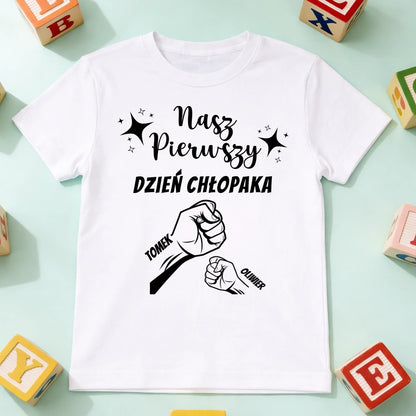 koszulka dziecko biala przód