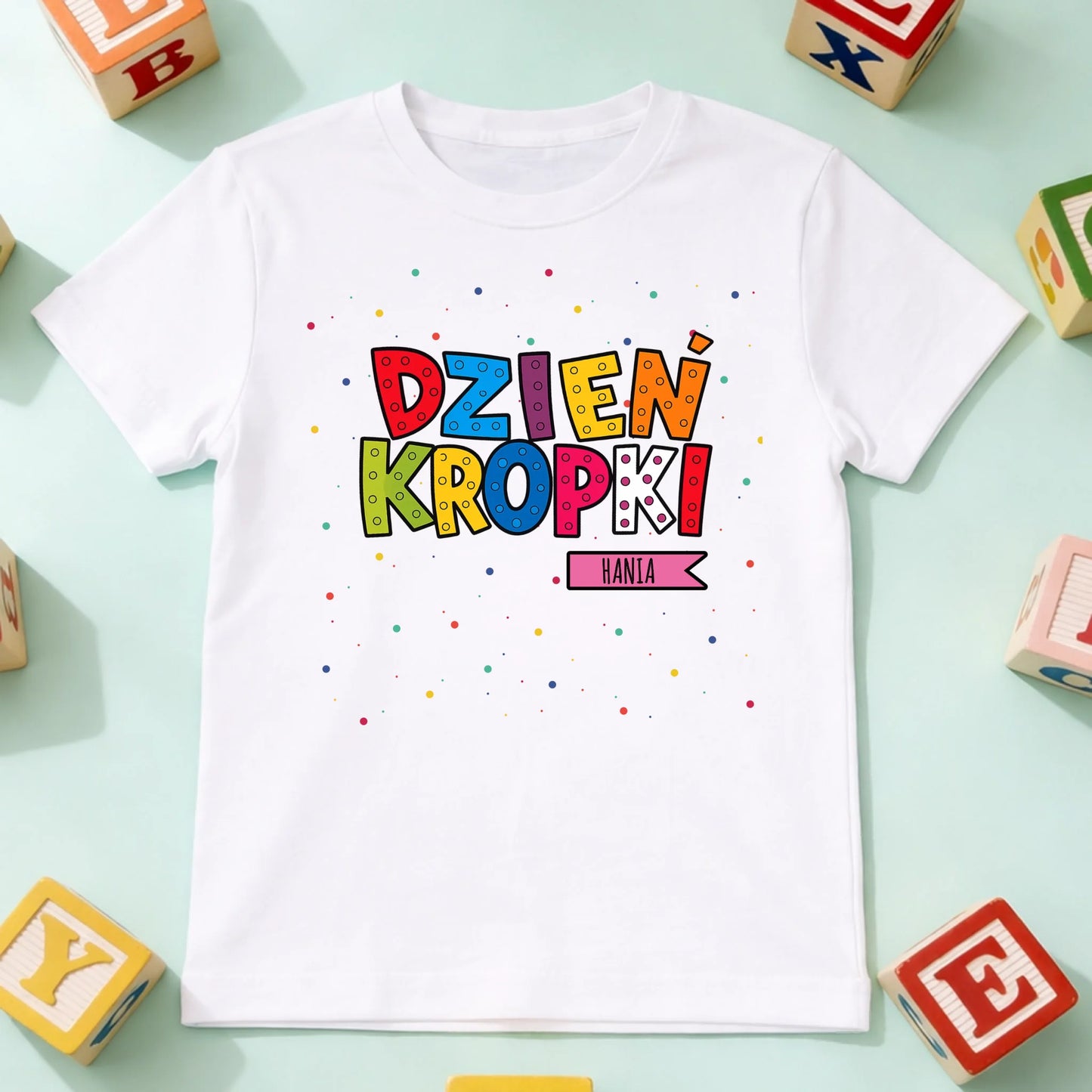 koszulka dziecko biala przód