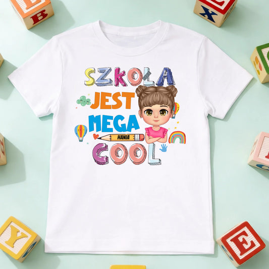 koszulka dziecko biala przód
