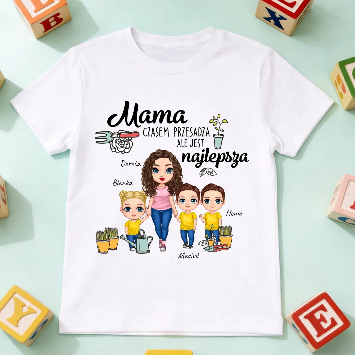 koszulka dziecko biala przód