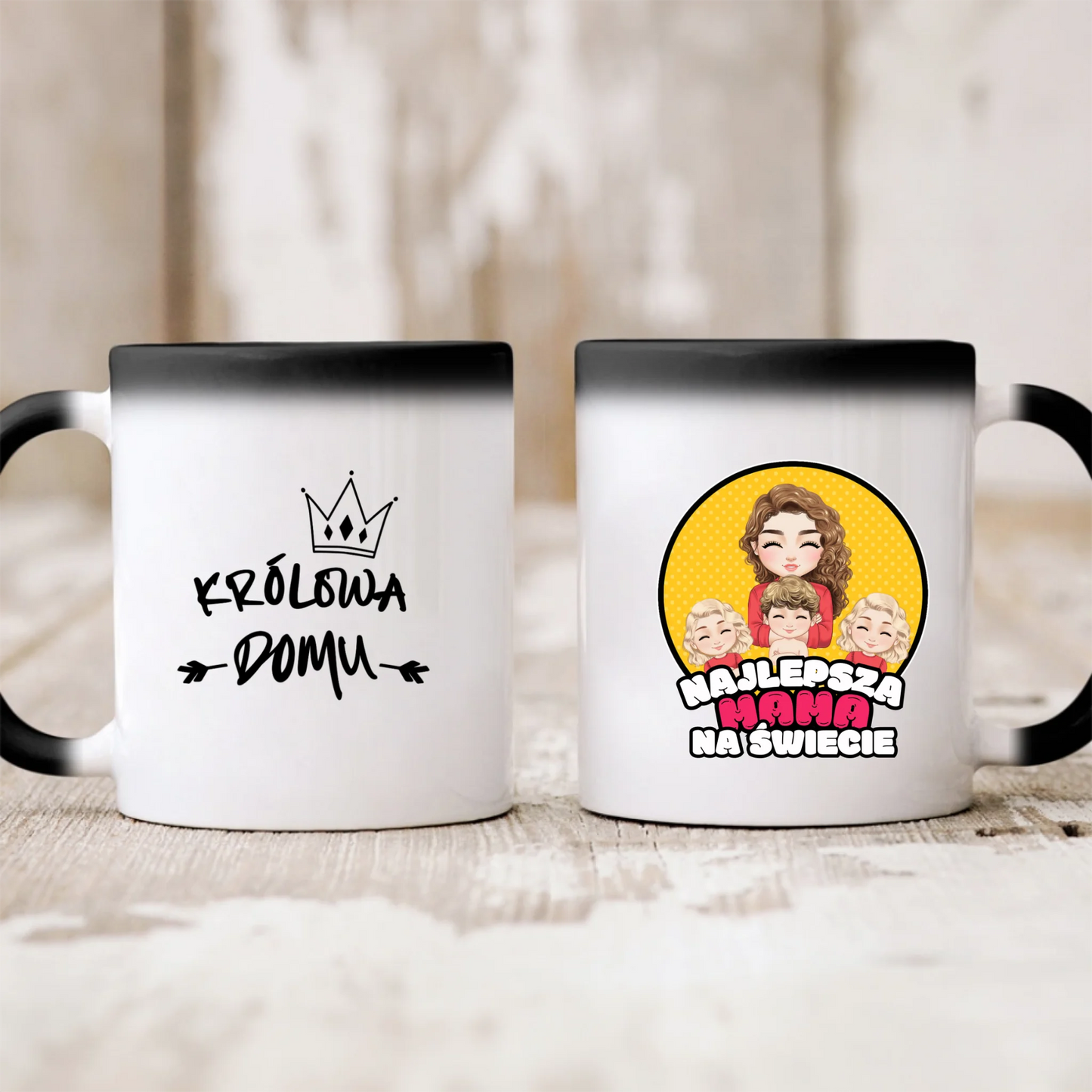 Kubek Najlepsza Mama na świecie - personalizowany - prezent na Dzień Mamy #572