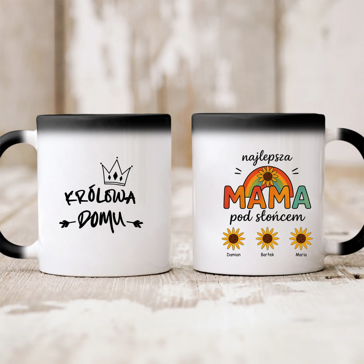 Kubek Najlepsza Mama pod słońcem - personalizowany - prezent na Dzień Mamy #574