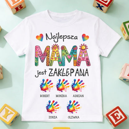 koszulka dziecko biala przód