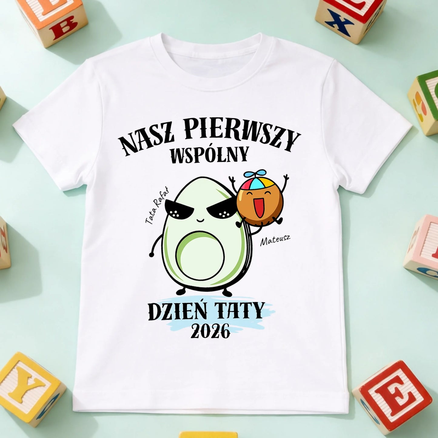 koszulka dziecko biala przód