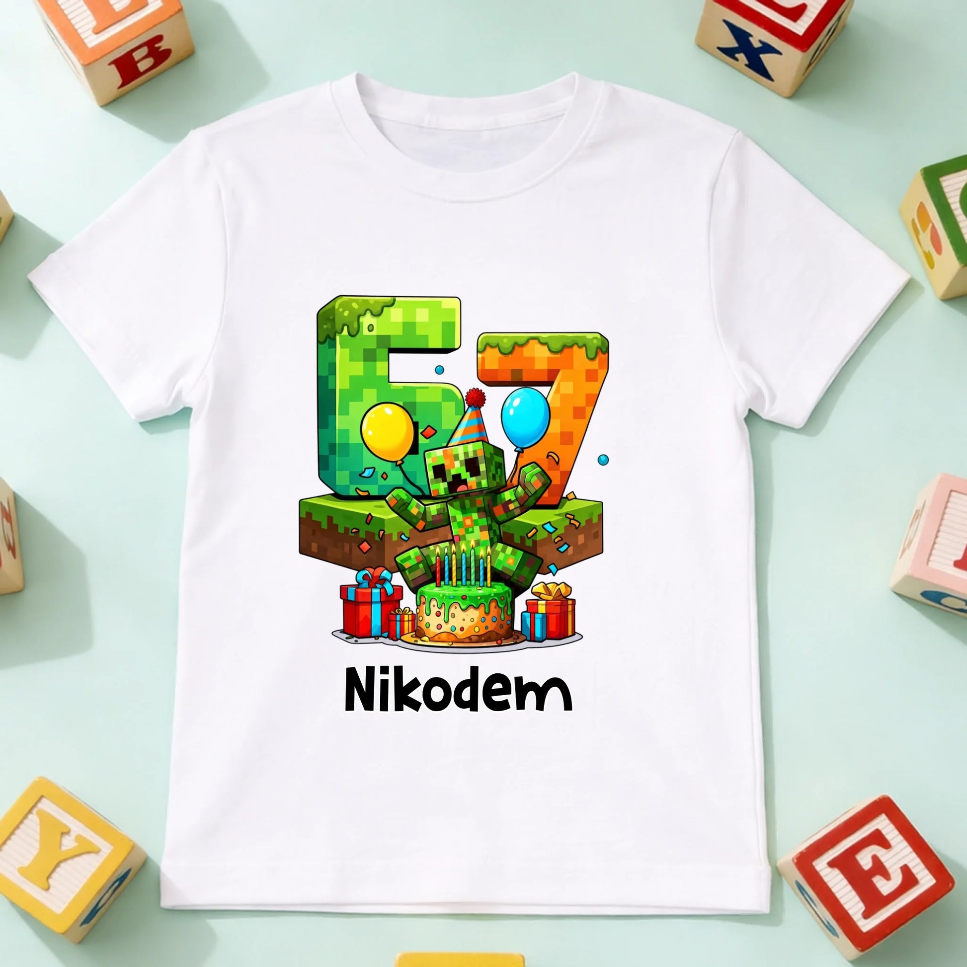 koszulka dziecko biala przód