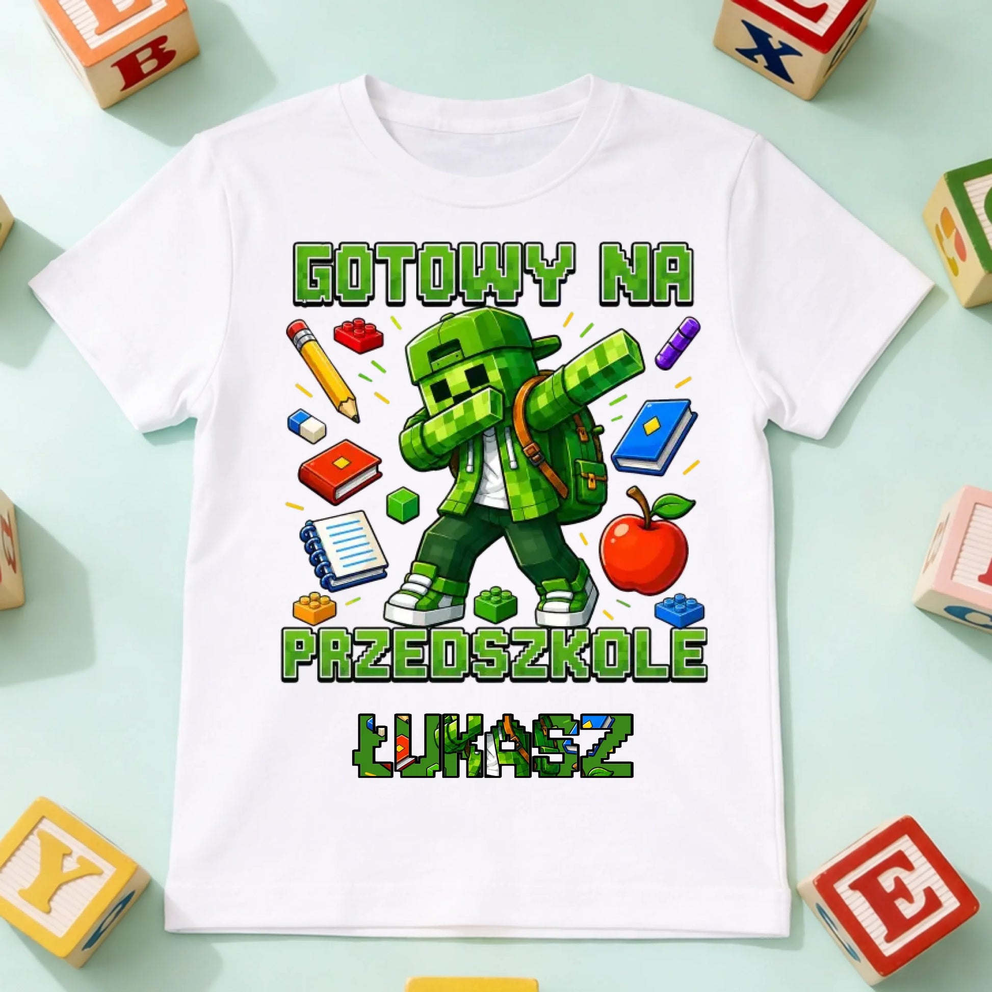 koszulka dziecko biala przód