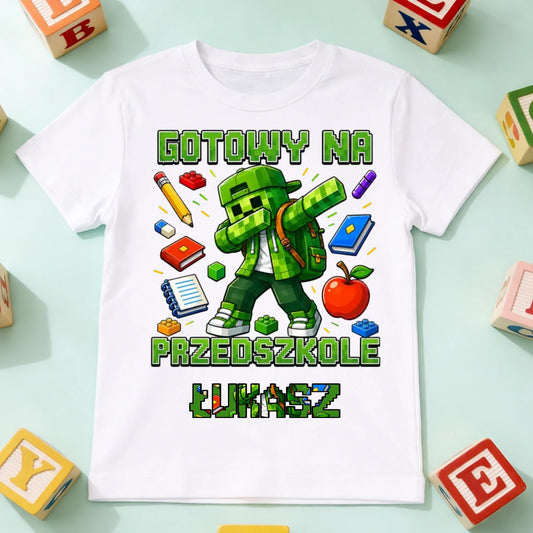koszulka dziecko biala przód