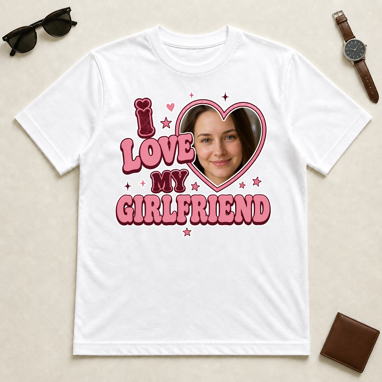 Koszulka I Love My Girlfriend/Wife ze zdjęciem #84211 — mockup cmtgvz54qcdtwqf33axxesq52