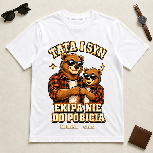 Koszulka na dzień chłopaka „ekipa nie do pobicia” - Personalizowana #74822 — mockup cmtopf2tt31p0qy2jgzc9qwx8