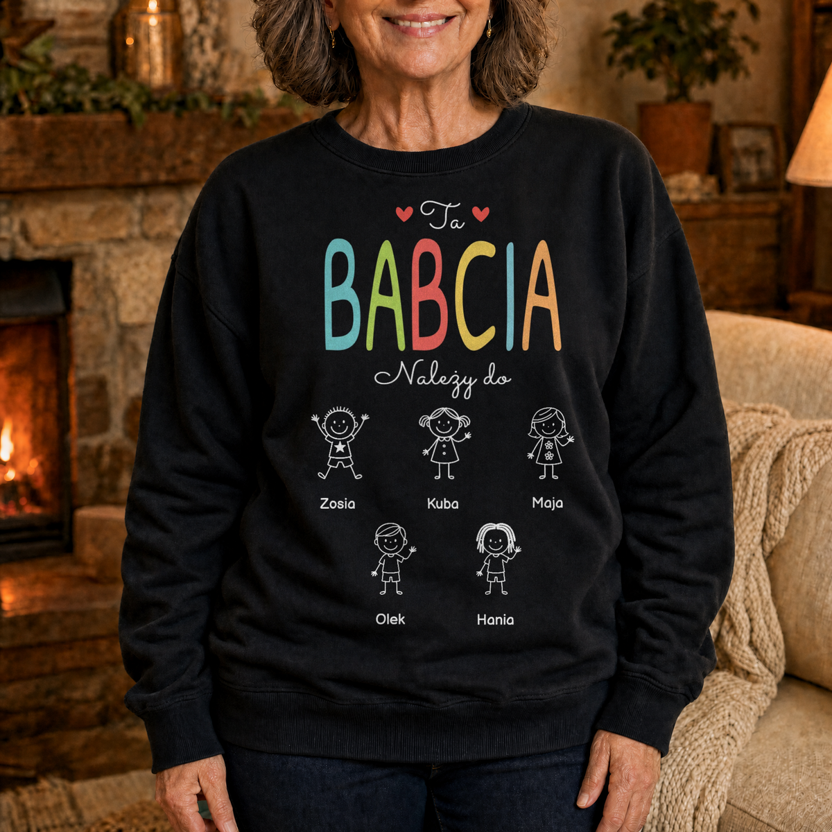 Bluza dla babci z wnukami - Personalizowana #9128700 [PC-MOCKUP:cmv53h33f0000onao7cw89khh:45deb226b82c7cbabead82b8:45deb226b82c7cbabead82b842c203148222623f2651730efa743da1c88d72fc]