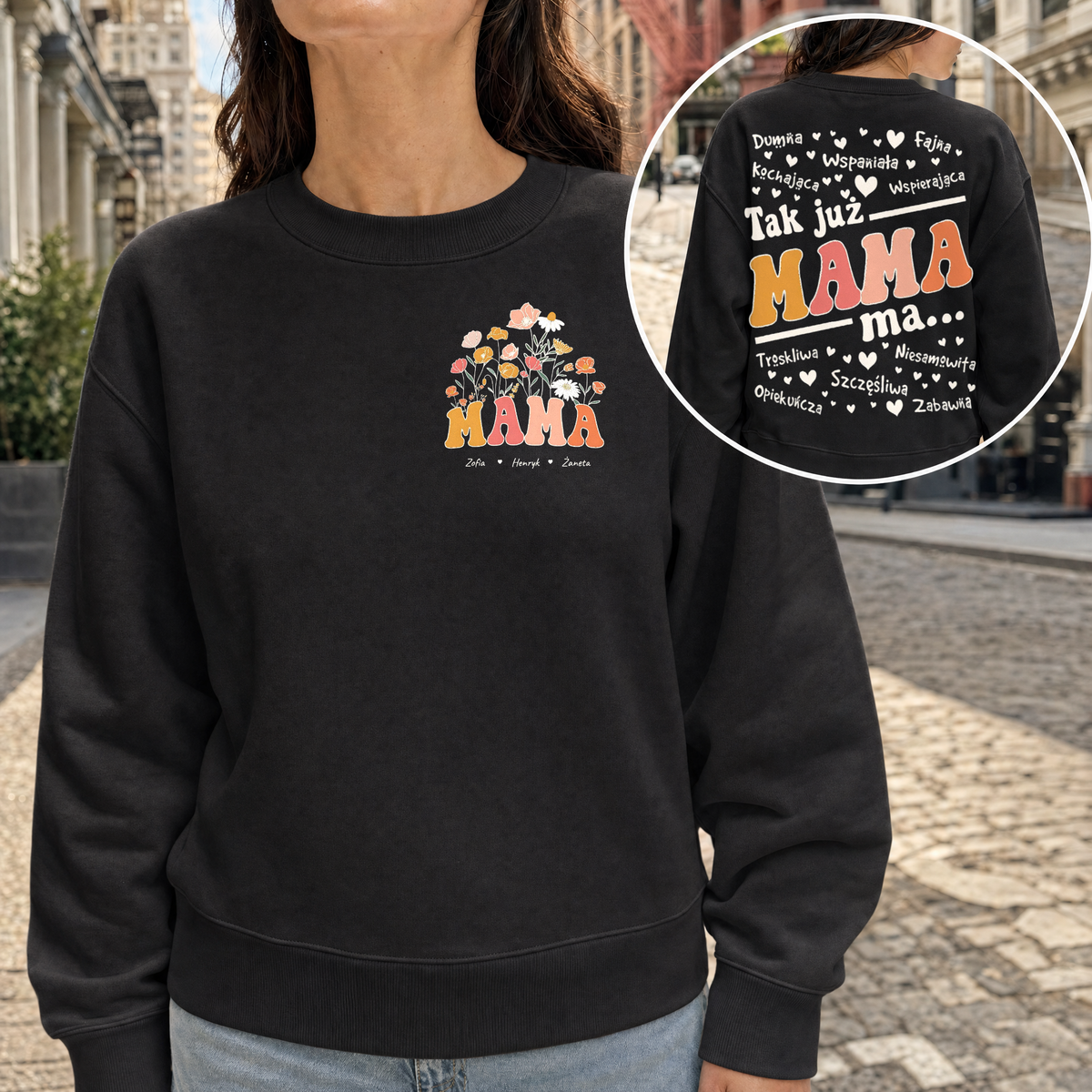 Bluza dla mamy z napisami - Personalizowana #4821104 [PC-MOCKUP:cmv7783d90000umeeaan0tmzh:3a3c89258202d5443eae1f55:3a3c89258202d5443eae1f55a1c89c74f5145a635c2345e1d7f136bfd747556e]