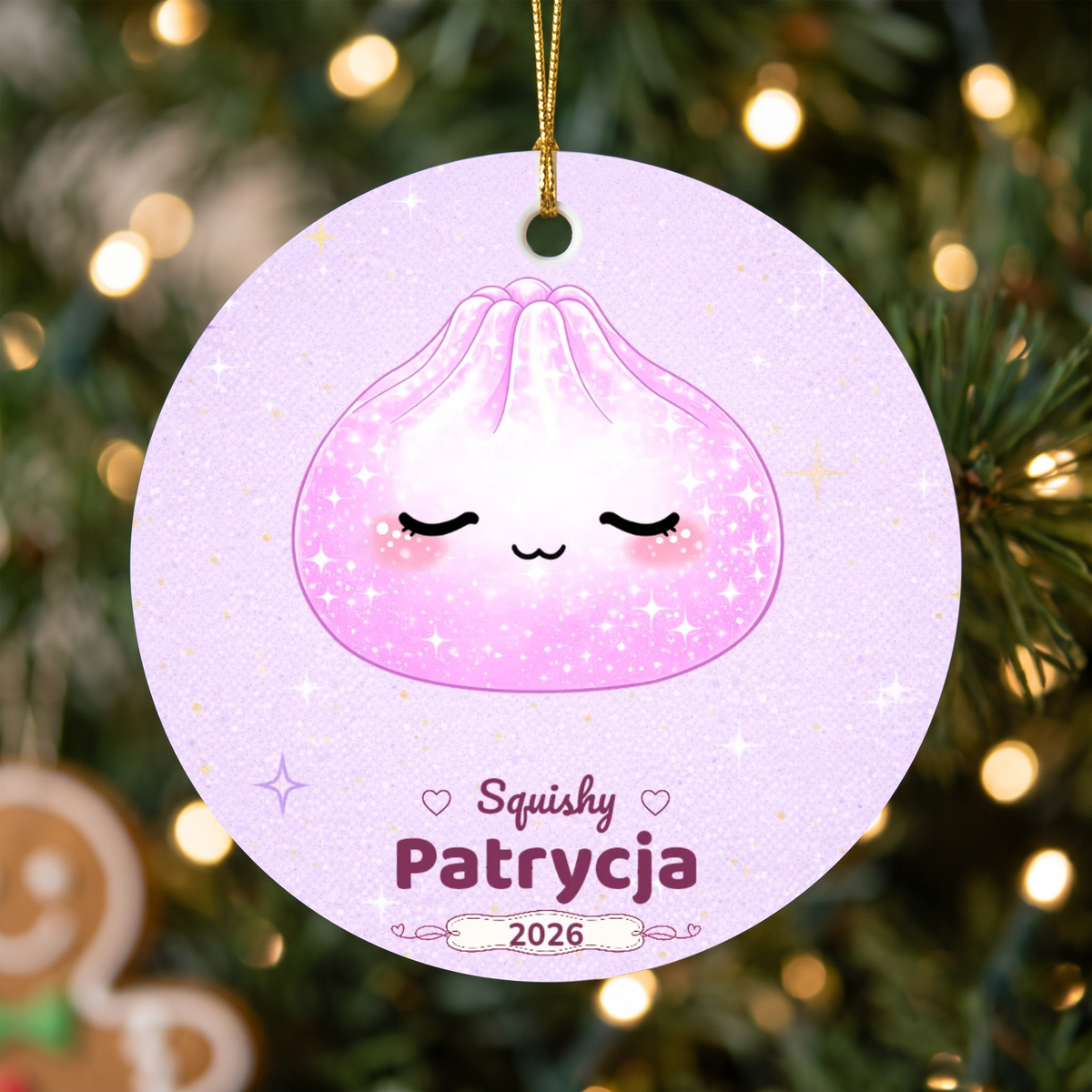 Ozdoba choinkowa Squishy z imieniem - Personalizowana #58247 [PC-MOCKUP:cmv8zzukg0000pczko94q5ycq:6c45f658cc7615711c3af68e:6c45f658cc7615711c3af68e70ed5418904b0d85a74ab49428715cfc588331e2]