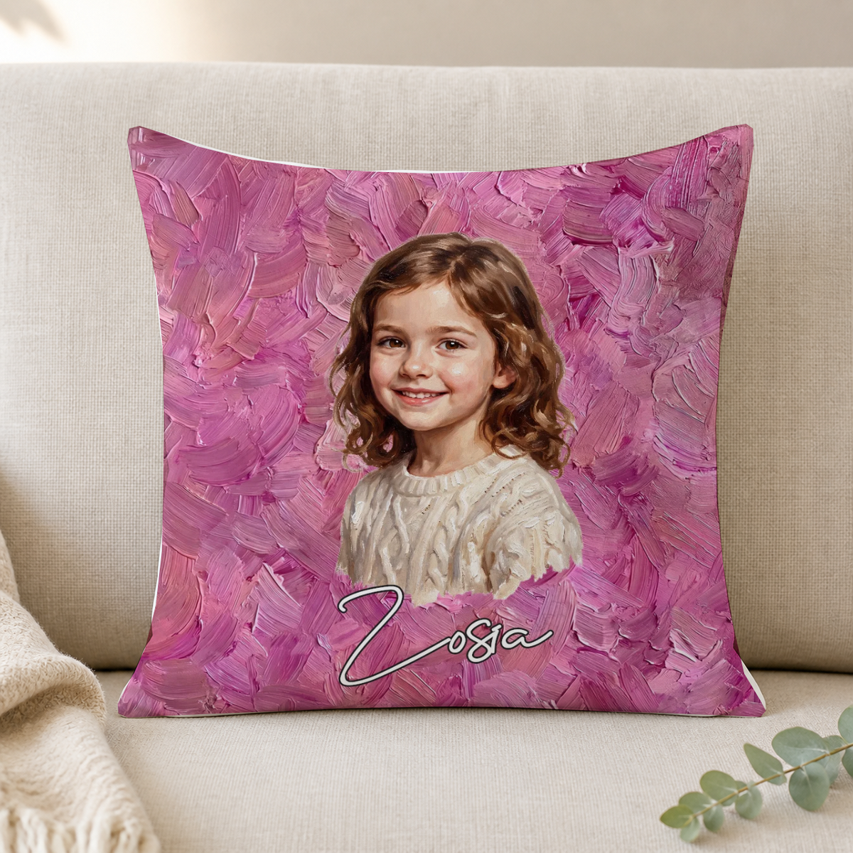 Poduszka ze zdjęciem w stylu malarstwa olejnego – Personalizowana #98439 [PC-MOCKUP:cmv91e1eh0000qs7yhtt9ti9m:eef5a14d9c24398d7b4a5ff9:eef5a14d9c24398d7b4a5ff929c24d8e6ecc877dac2e313d407690df4c5357ee]