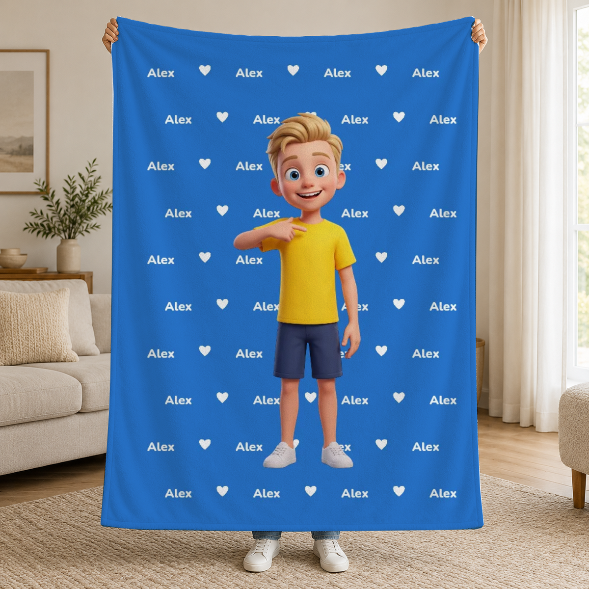 Koc z Twoją postacią 3D i imieniem – Personalizowany #61843 [PC-MOCKUP:cmvezmhq80000oy1s93fgxbh2:59931d716c31901371c82bcb:59931d716c31901371c82bcb293488fdc14e7cb3a9366a997efdb42bdb633d21]