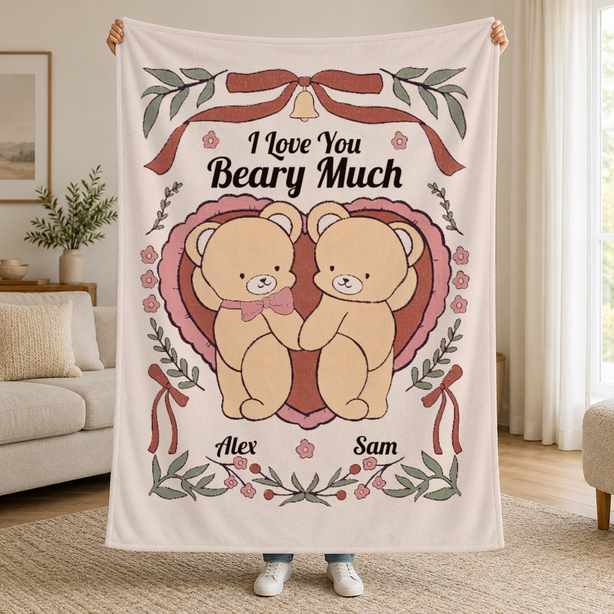 Koc dla pary z misiami i imionami – Personalizowany #62784 [PC-MOCKUP:cmvluydgt0000qs6dx204tmcd:6b59dbf72d3bb76fd8dbde77:6b59dbf72d3bb76fd8dbde77f550063829564c4375160cfc3a2cad518b9d4a2b]
