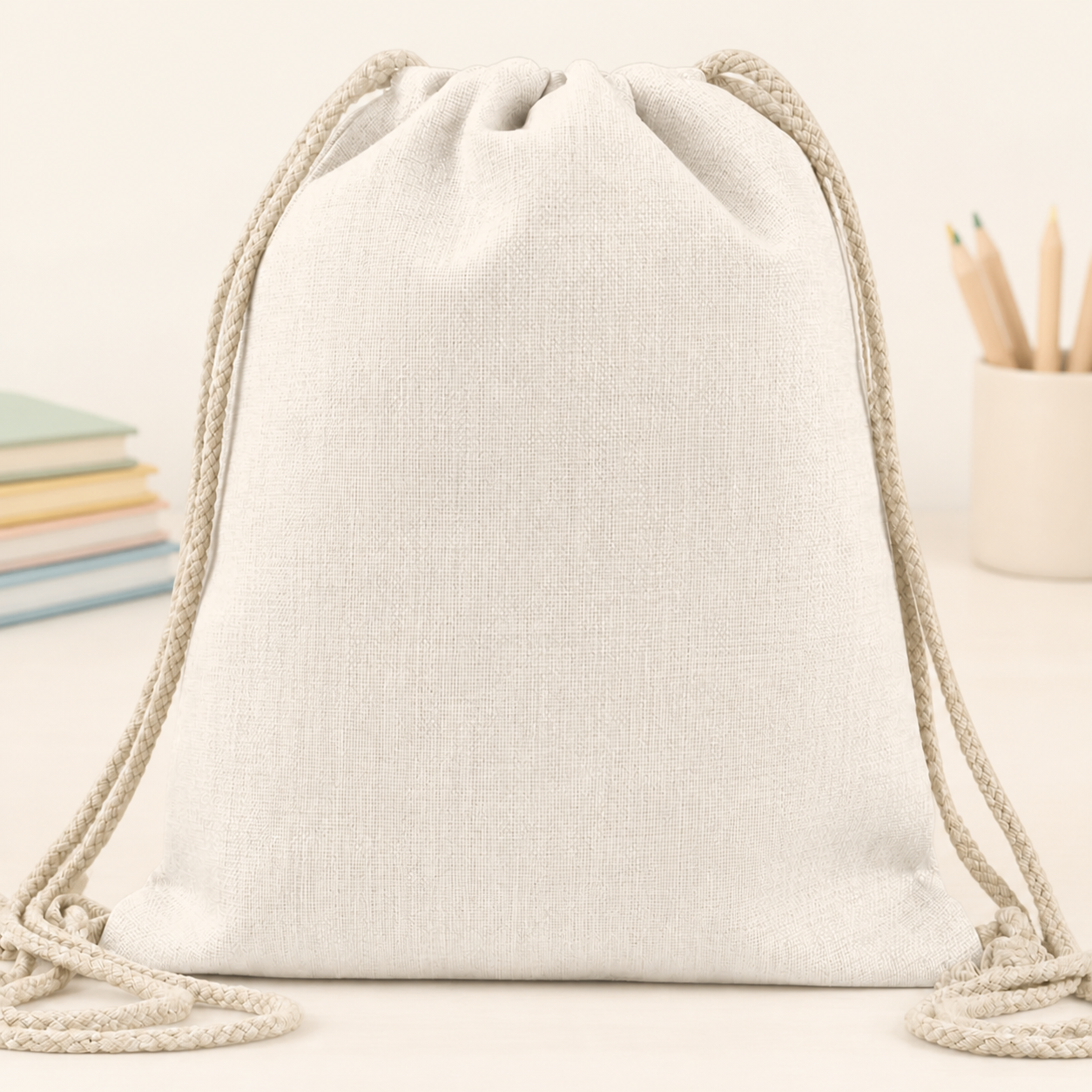Czysty neutralny mockup worka