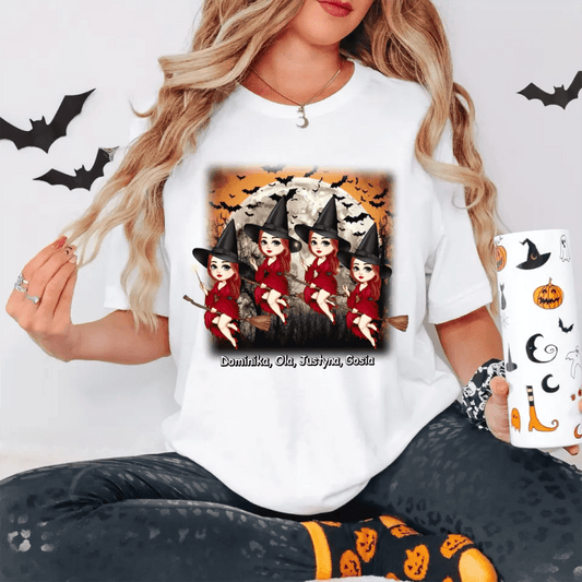 Koszulka dla przyjaciółek na Halloween - Personalizowana #3 - Tortli